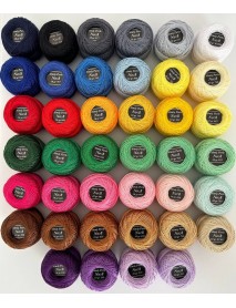  Almiş Perle Etamin-kanaviçe 40'lı Iplik Seti (10 Gr-No:8) 