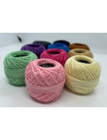  Almiş Perle Etamin-kanaviçe 10'lu Iplik Seti (10 Gr-No:8) Set 3