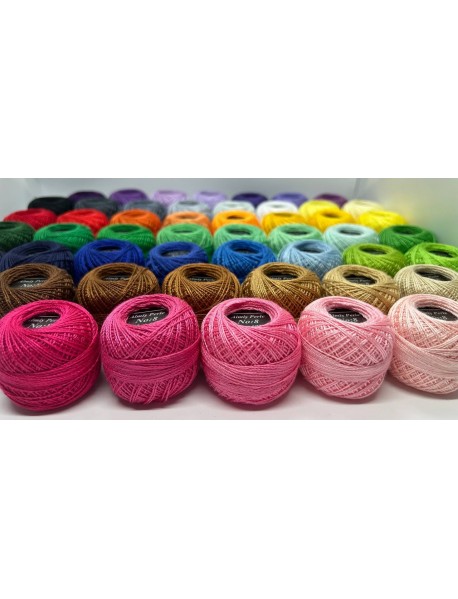  Almiş Perle Etamin-kanaviçe 50'li Iplik Seti (10 Gr-No:8) 