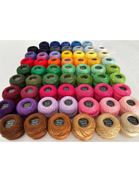  Almiş Perle Etamin-kanaviçe 60'lı Iplik Seti (10 Gr-No:8) 