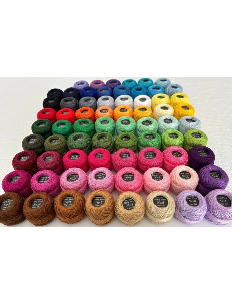  Almiş Perle Etamin-kanaviçe 70'li Iplik Seti (10 Gr-No:8) 