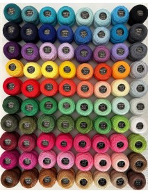  Almiş Perle Etamin-kanaviçe 80'li Iplik Seti (10 Gr-No:8) 