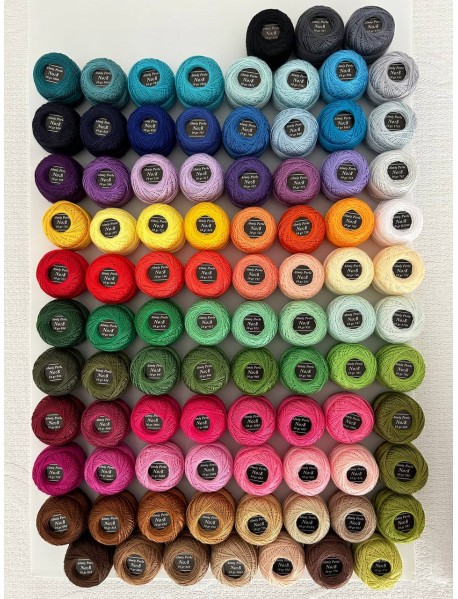  Almiş Perle Etamin-kanaviçe 90'lı Iplik Seti (10 Gr-No:8) 