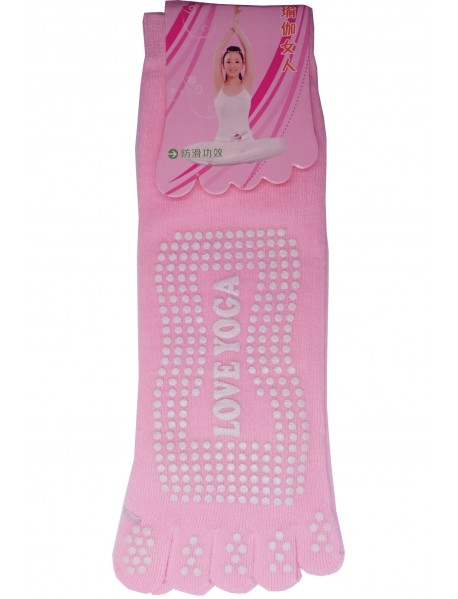 Almiş Yoga&pilates, Barre, Dans Çorabı-Açık Pembe Yoga Çorap
