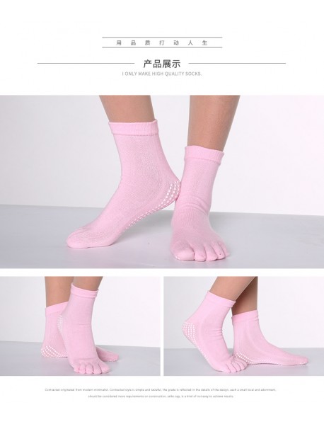 Almiş Yoga&pilates, Barre, Dans Çorabı-Açık Pembe Yoga Çorap