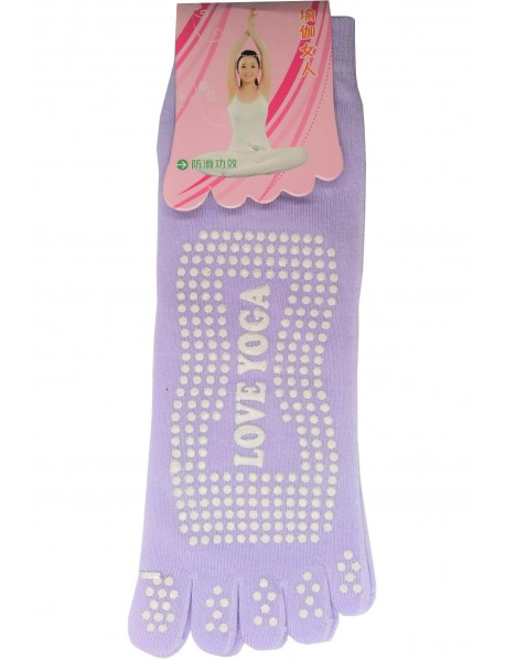 Almiş Yoga&pilates, Barre, Dans Çorabı-lila Yoga Çorap