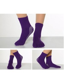 Almiş Yoga&pilates, Barre, Dans Çorabı-Mor Yoga Çorap