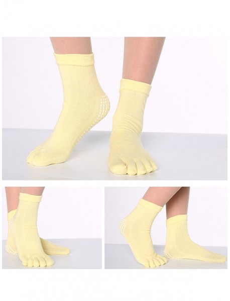 Almiş Yoga&pilates, Barre, Dans Çorabı-Sari Yoga Çorap