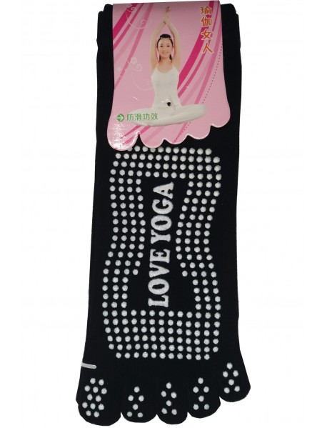 Almiş Yoga&pilates, Barre, Dans Çorabı-Siyah Yoga Çorap